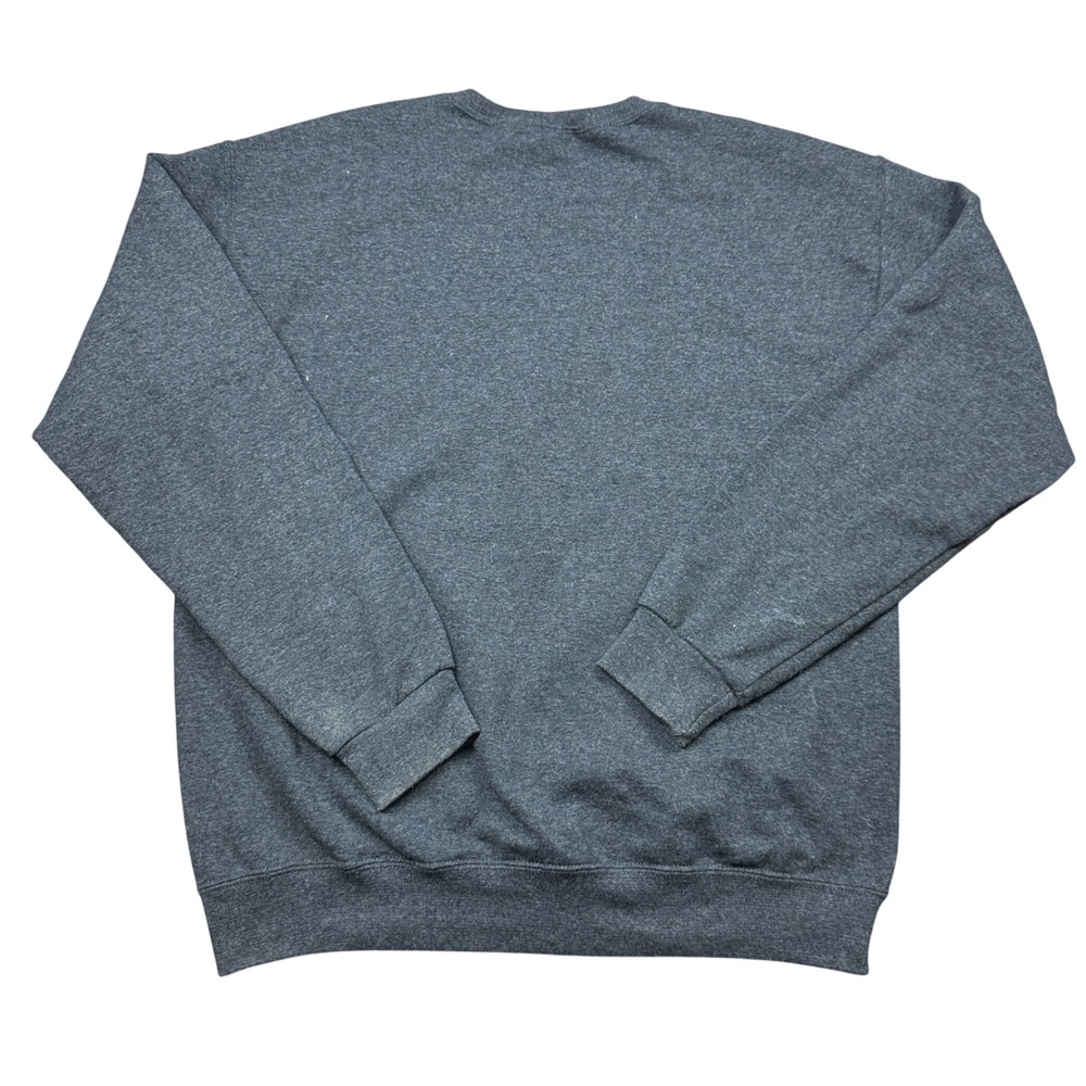 Vintage Jerzees Michigan State Spartans Crewneck Sweatshirt Heather Grey Mens M - Picture 7 of 8